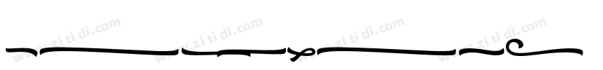 Anghones Script字体转换